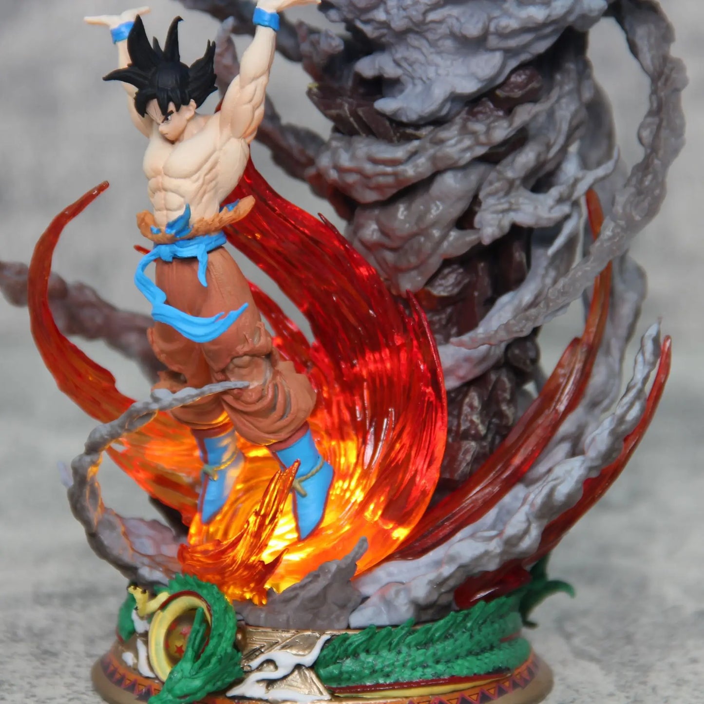 Figurine Dragon Ball Z "Goku genkidama led" 23cm